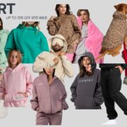 CMFRT sale featuring cozy hoodies, sweat sets, blankets, and matching dog outfits up to 70% off
