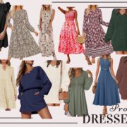 Affordable Dresses with Promo Codes | Floral, Sweater, Midi & Maxi Styles Affordable women’s dresses with promo codes including floral prints, sweater dresses, midi and maxi styles for fall to spring transition